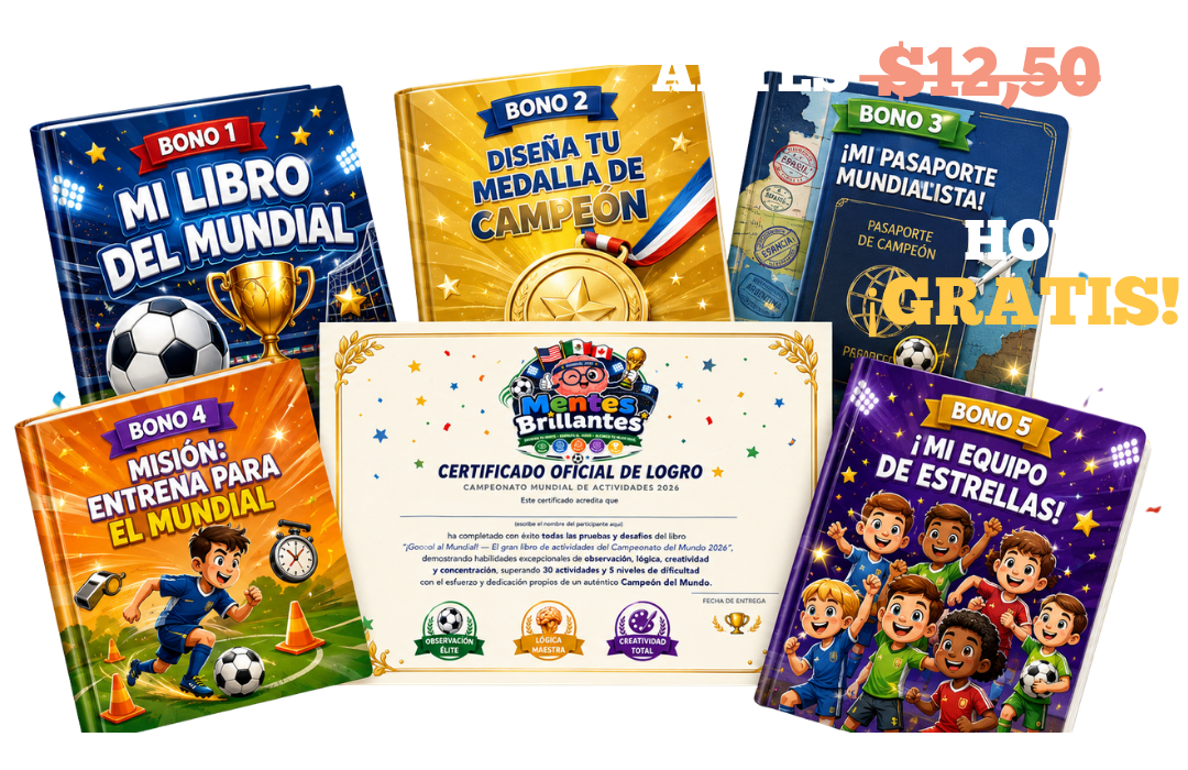 Vista previa de los 5 bonos exclusivos